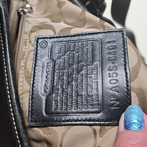 Coach Genuine Leather Large Shoulder Tote Bag LEATHER WEAR - Picture 15 of 17